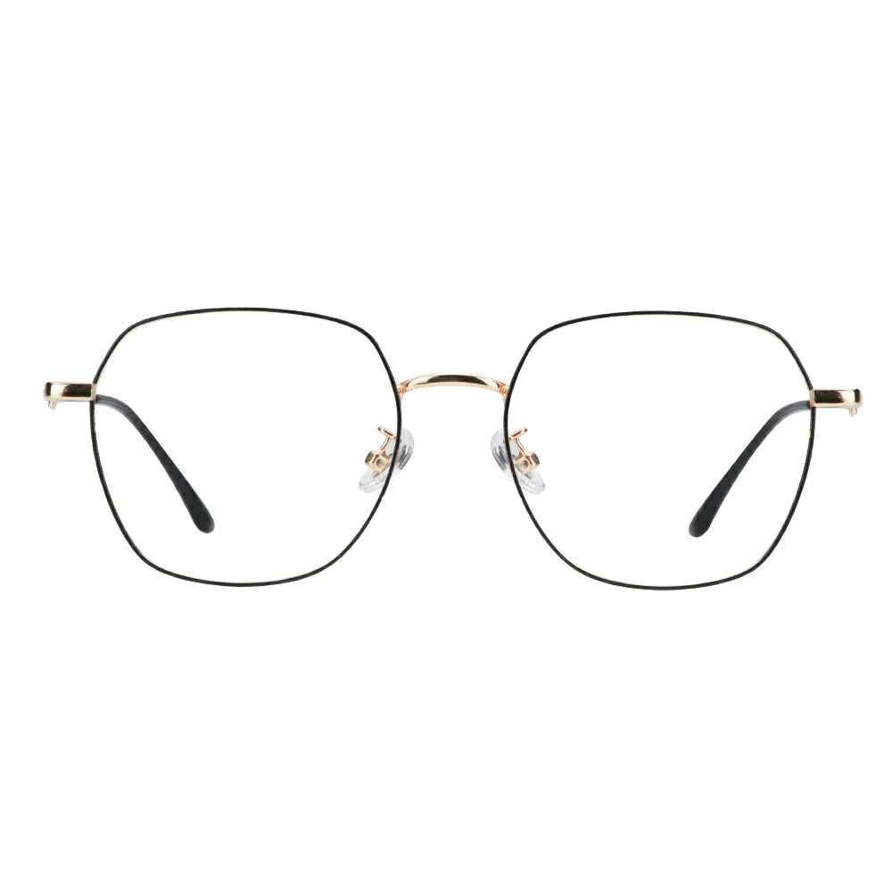 Metal Oval Eyeglasses