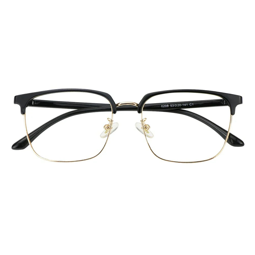 Metal Square Eyeglasses