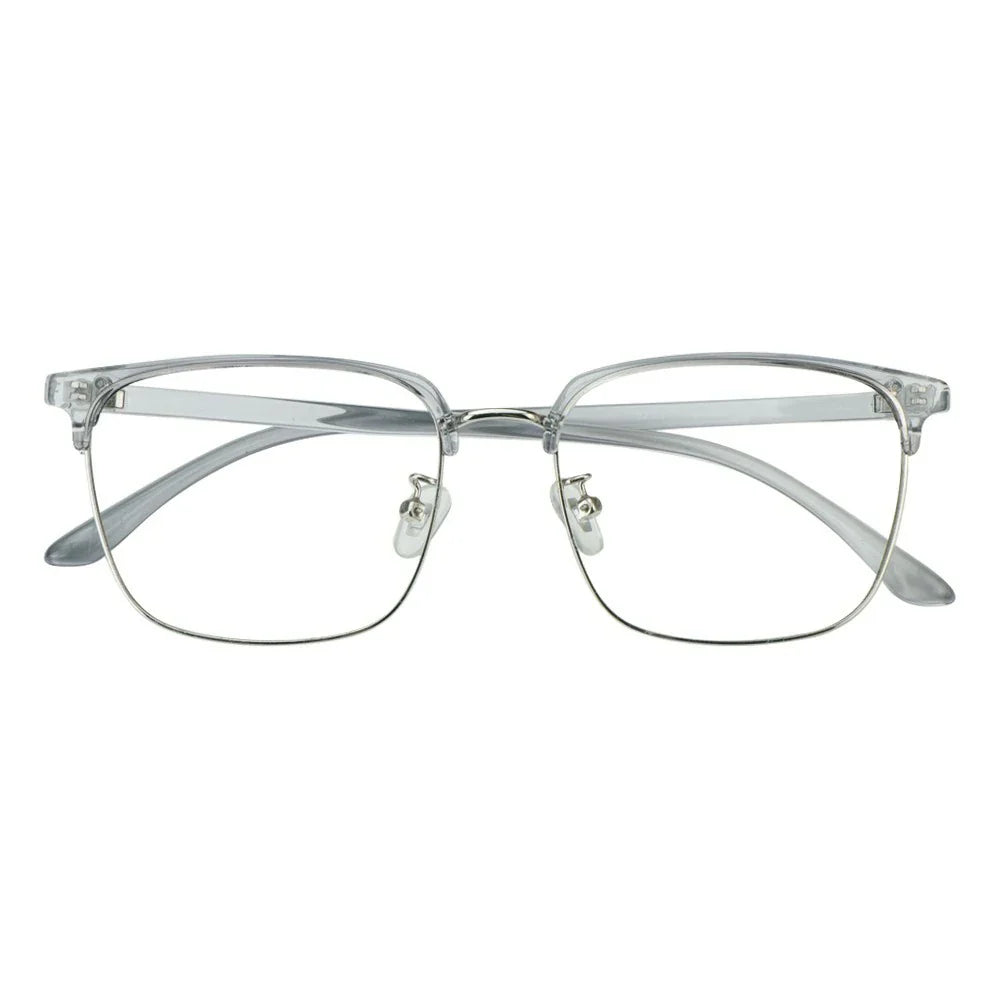 Metal Square Eyeglasses