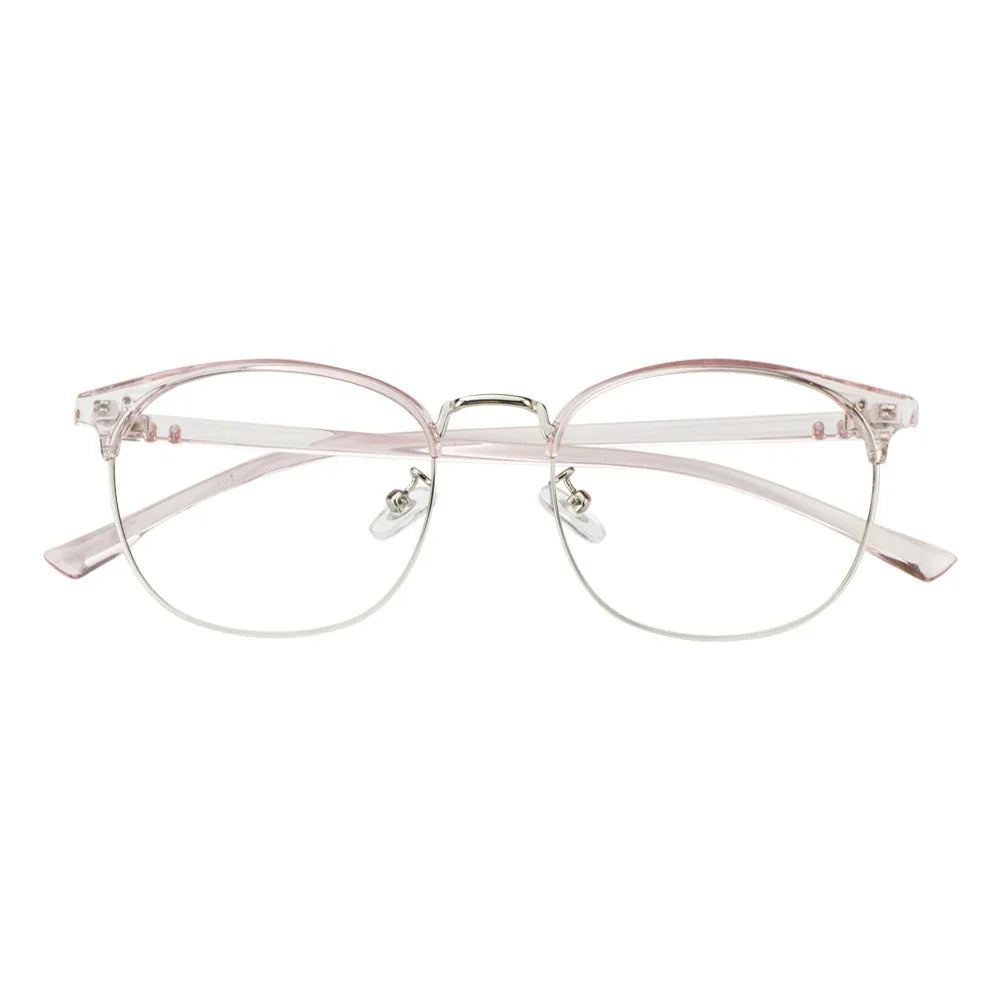 Metal Oval Eyeglasses