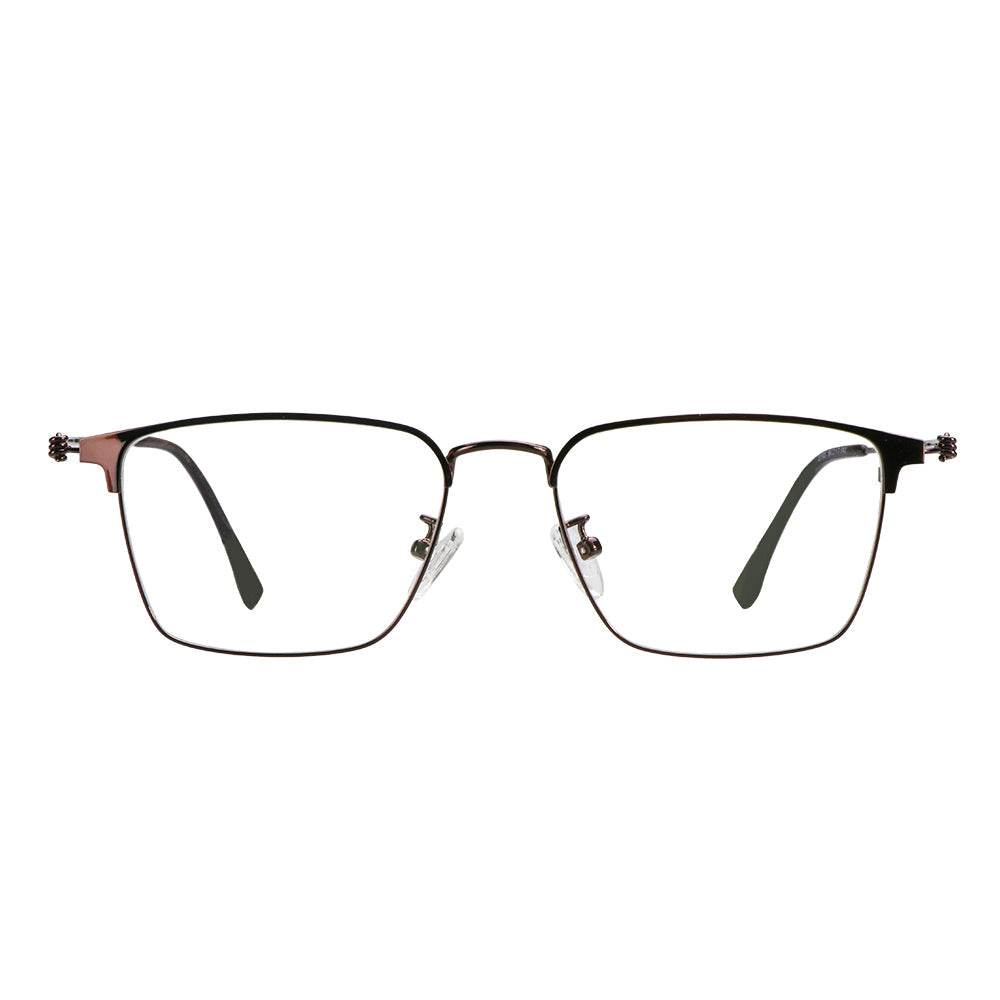 Metal Square Eyeglasses