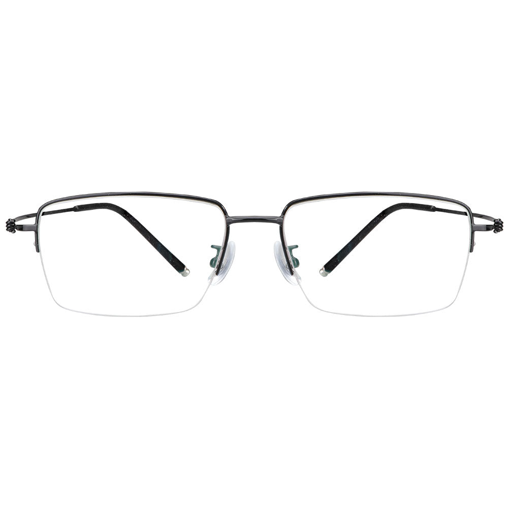 Metal Rectangle Eyeglasses 