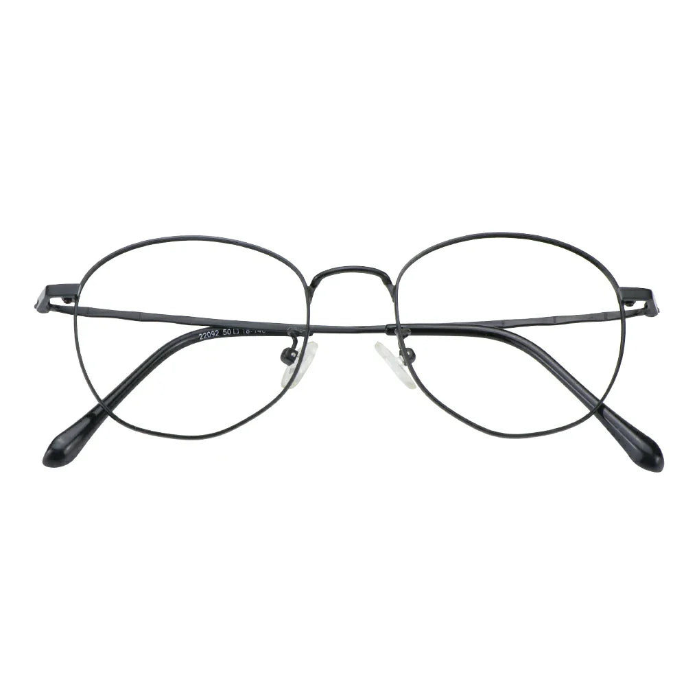 Metal Oval Eyeglasses