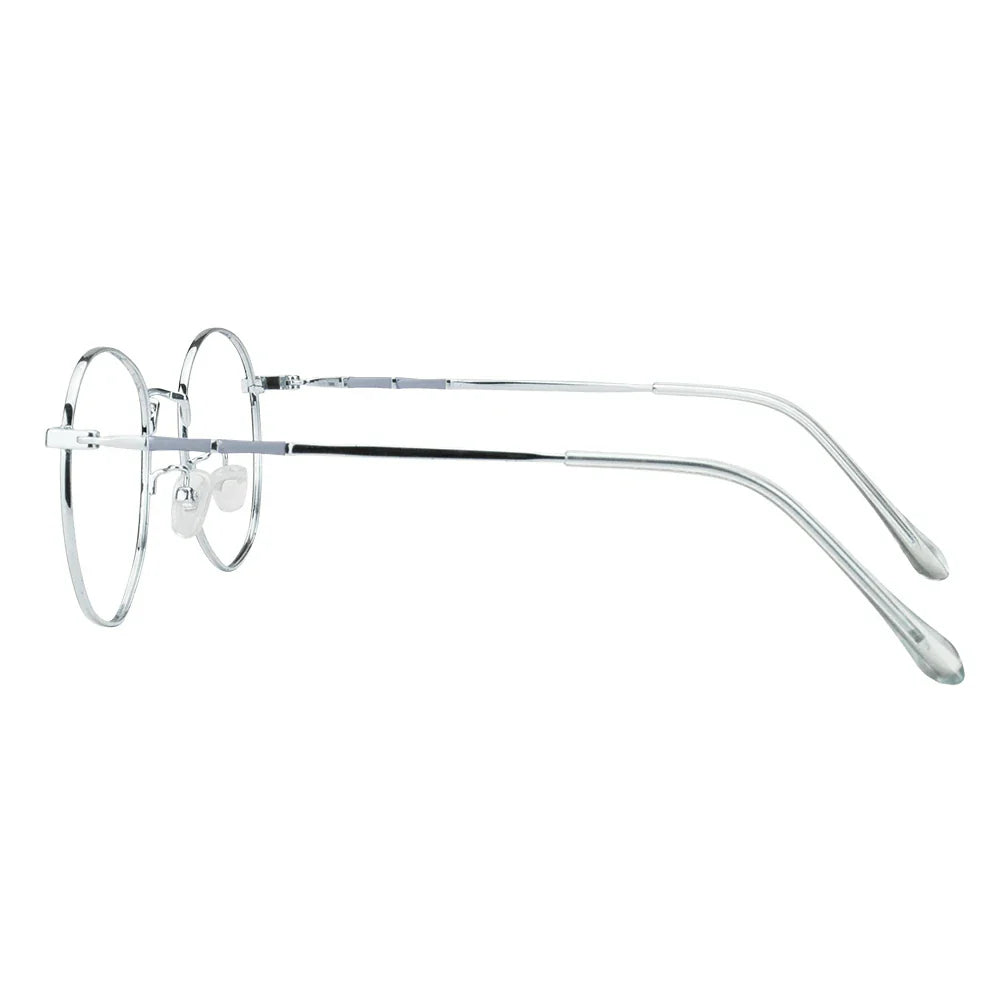 Metal Oval Eyeglasses