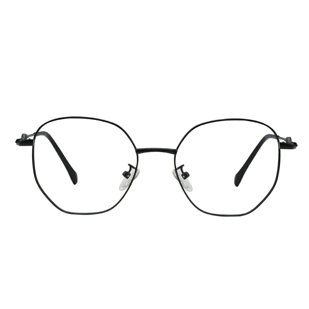 Metal Oval Eyeglasses