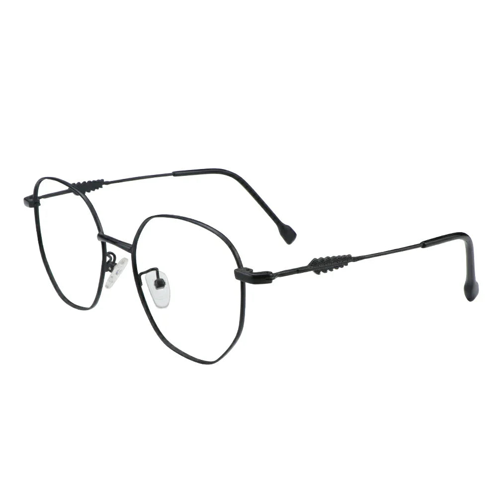 Metal Oval Eyeglasses