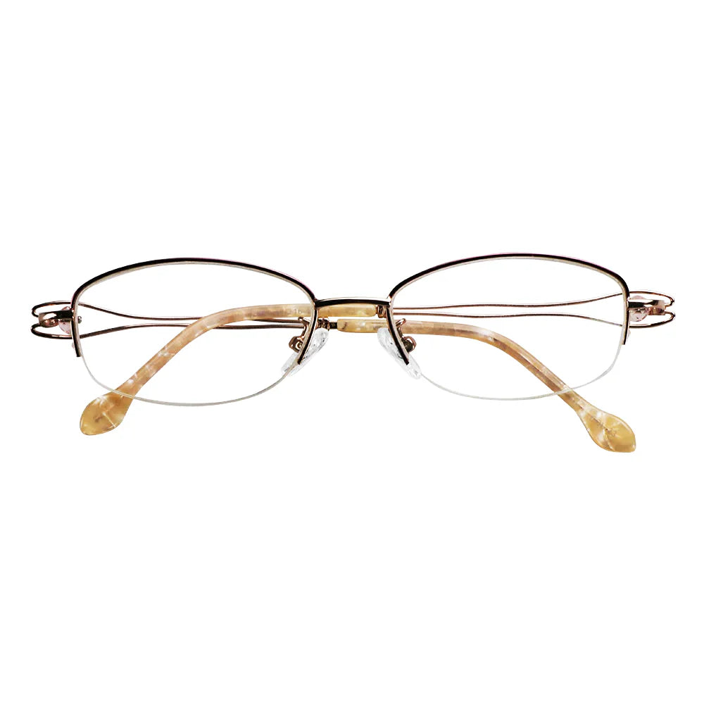 Zachary Metal Oval Eyeglasses - LifeArtVision