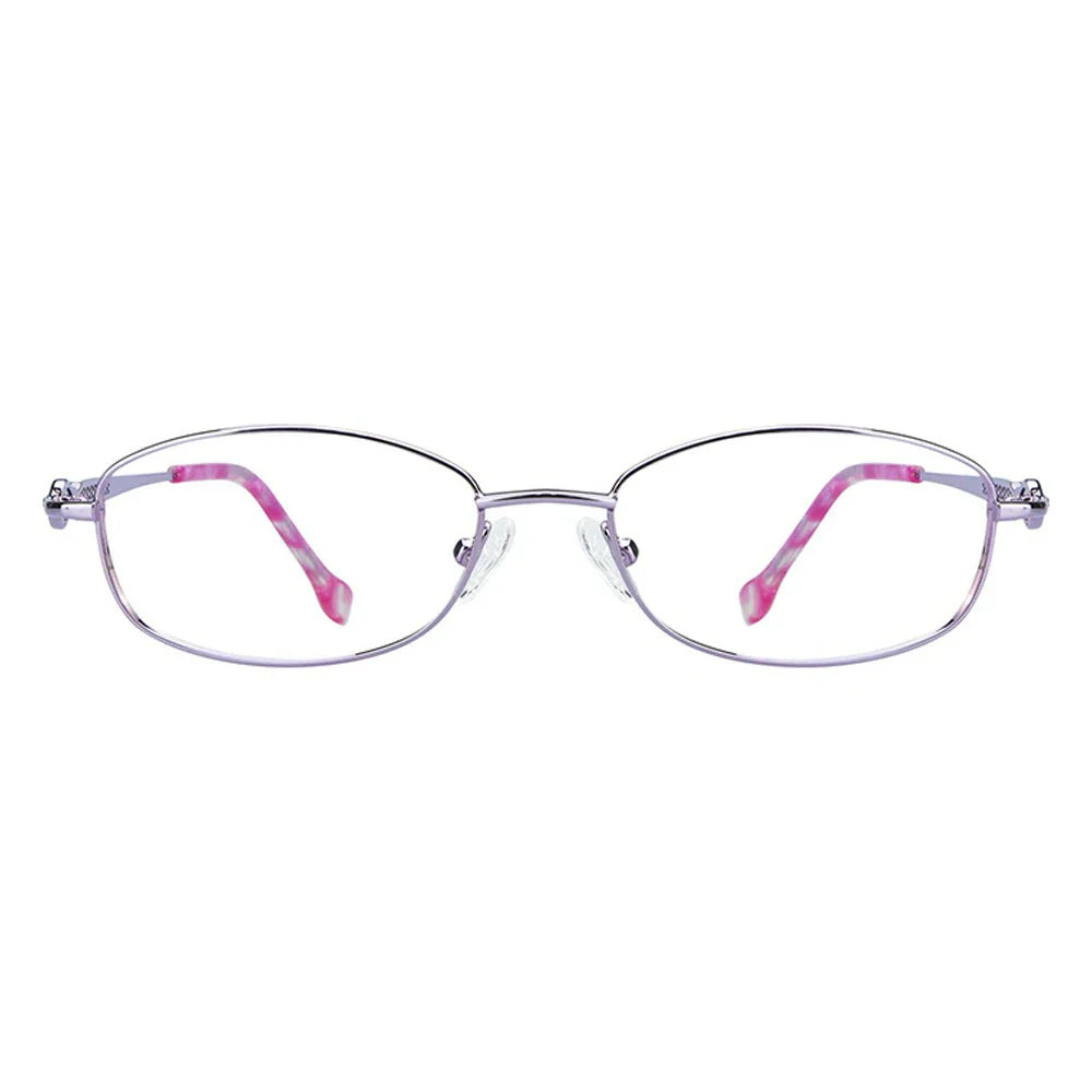 Metal Oval Eyeglasses