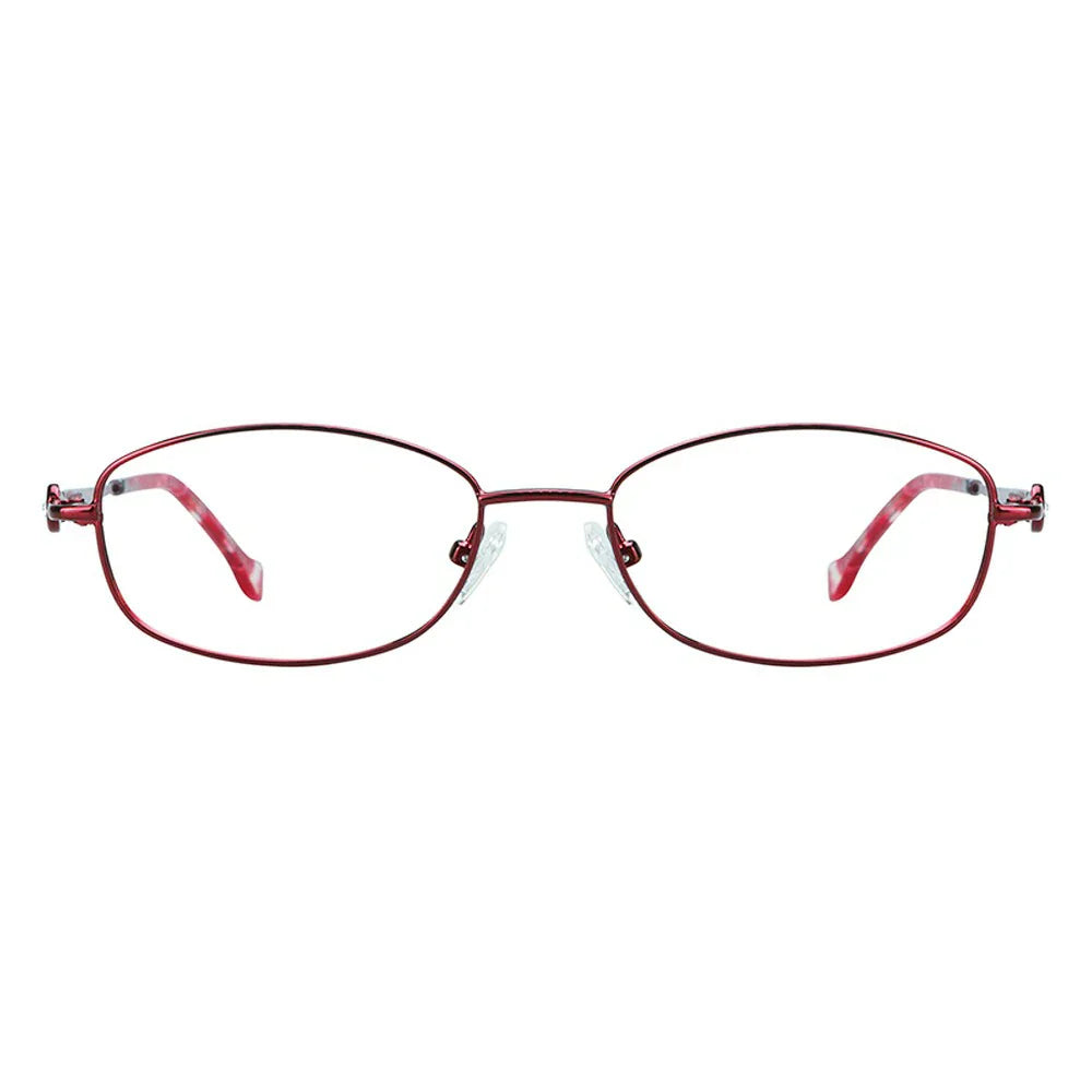 Metal Oval Eyeglasses