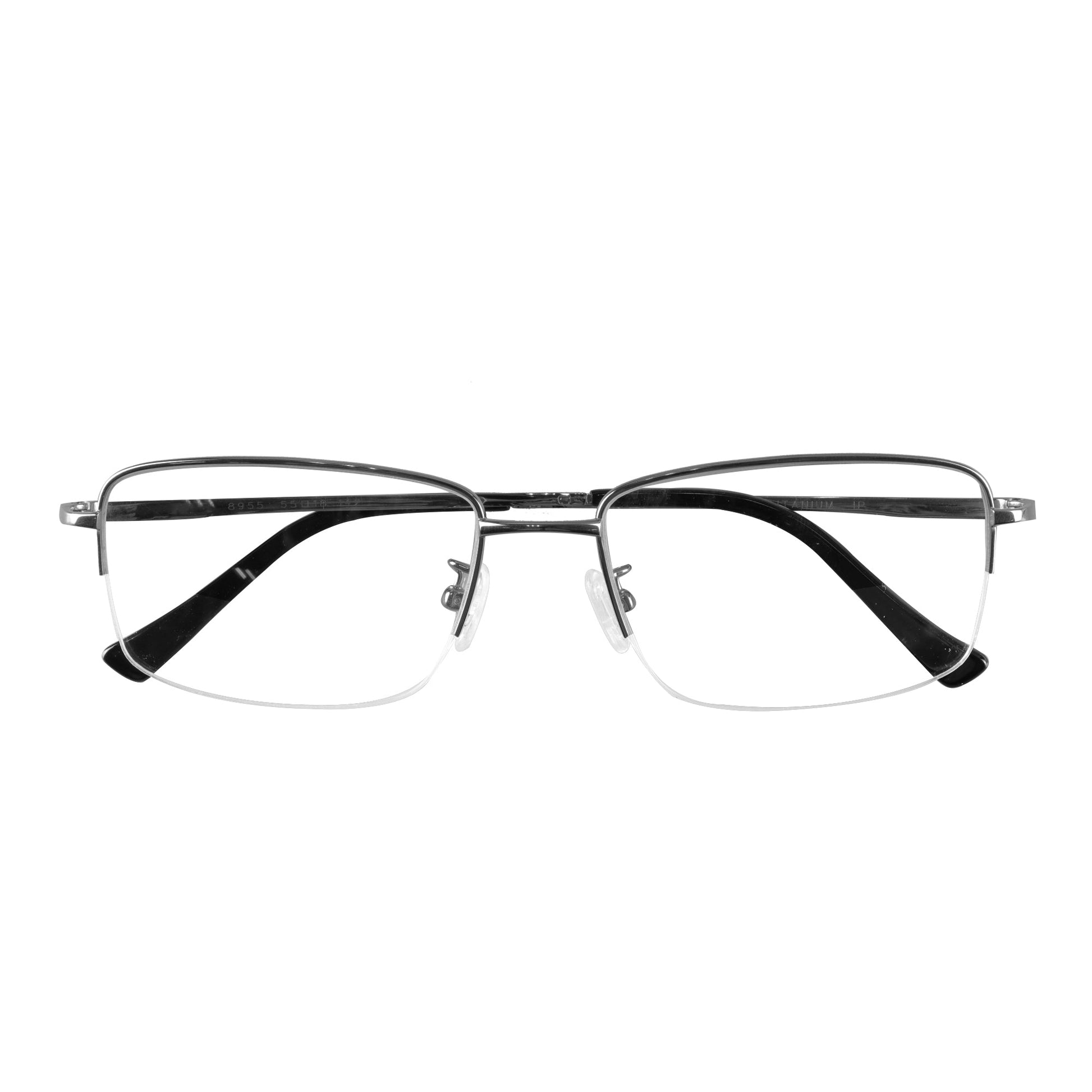 Benson Titanium containing Rectangle Eyeglasses - LifeArtVision