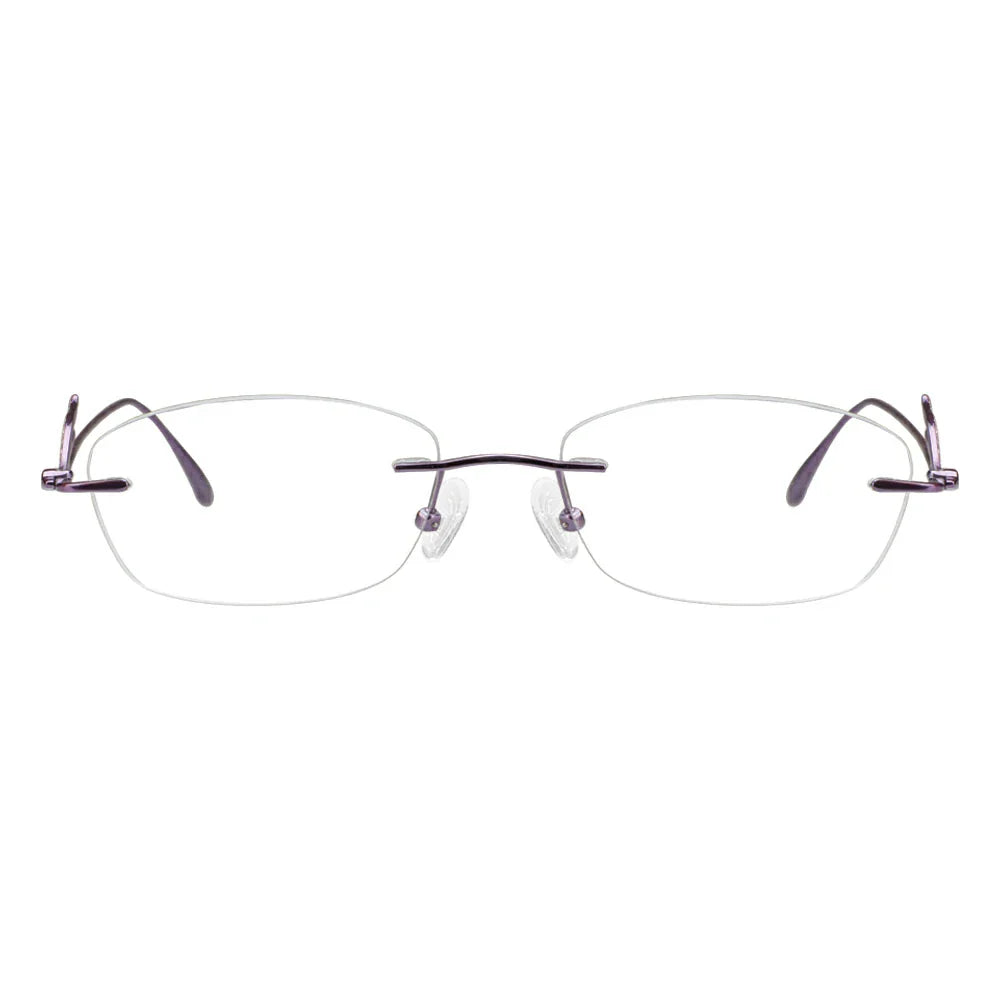 Metal Geometric Eyeglasses