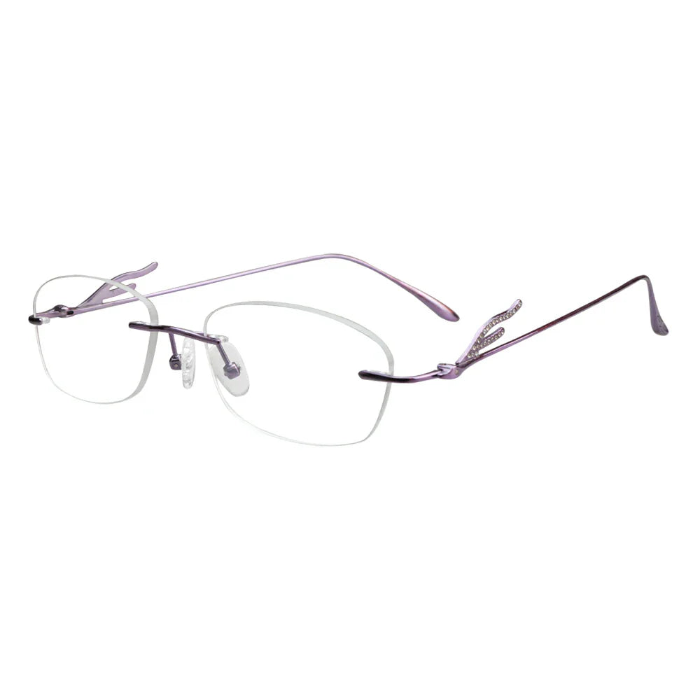 Metal Geometric Eyeglasses