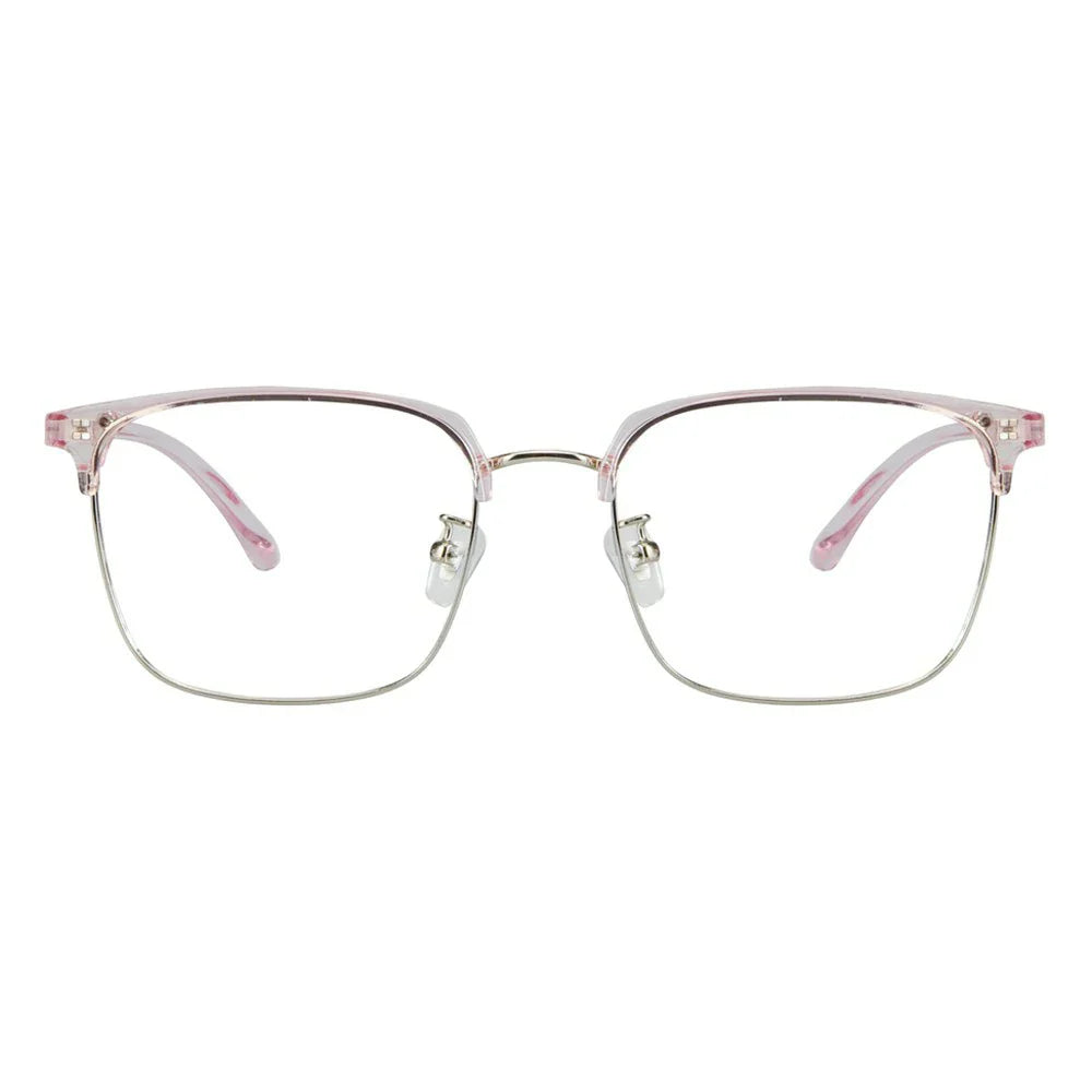 Metal Square Eyeglasses