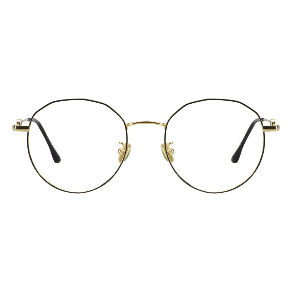 Metal Oval Eyeglasses