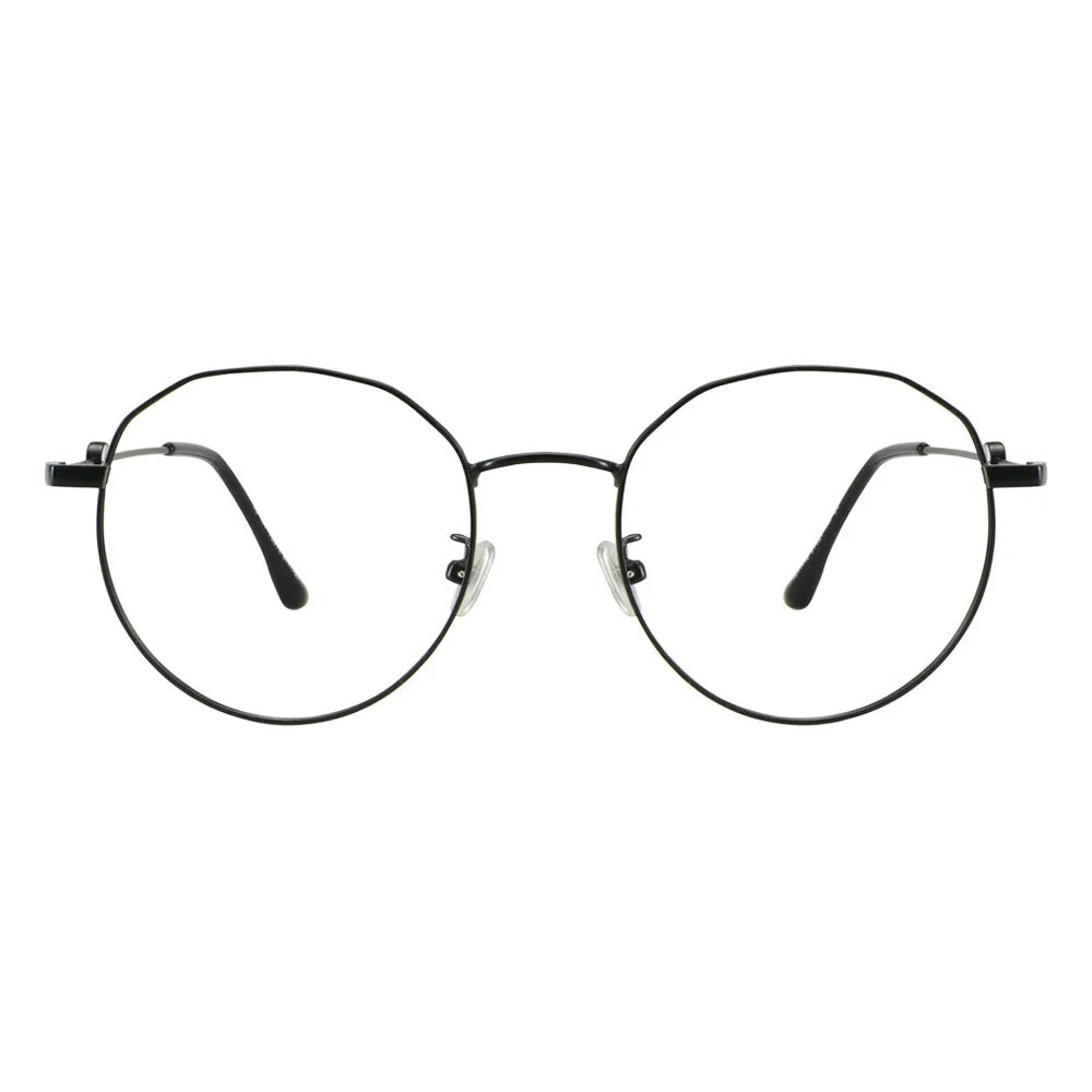 Metal Oval Eyeglasses
