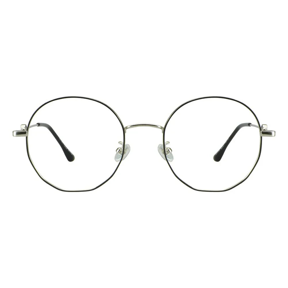 Metal Oval Eyeglasses
