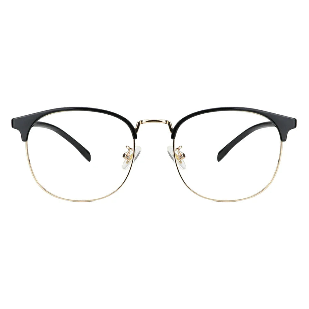Metal Oval Eyeglasses