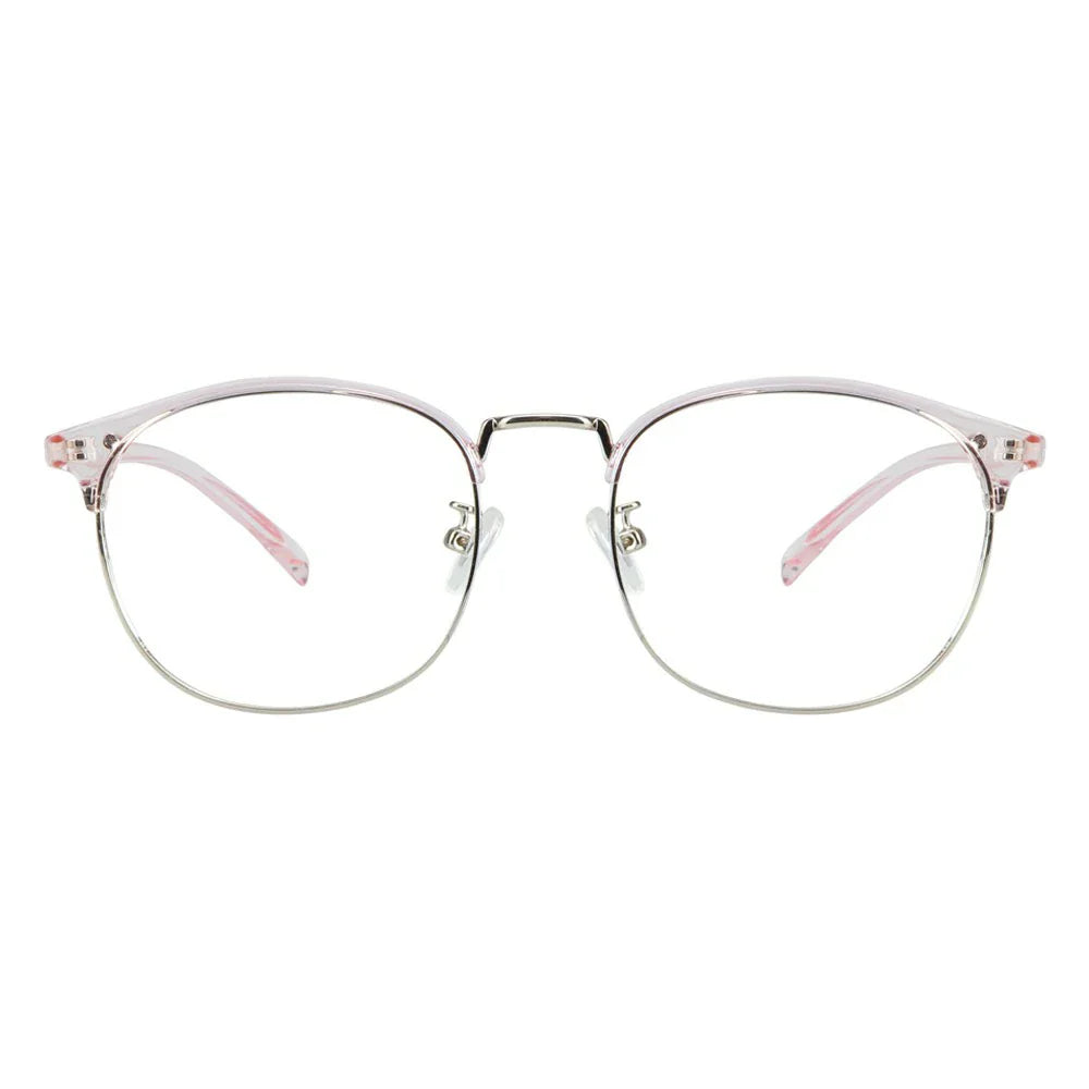 Metal Oval Eyeglasses