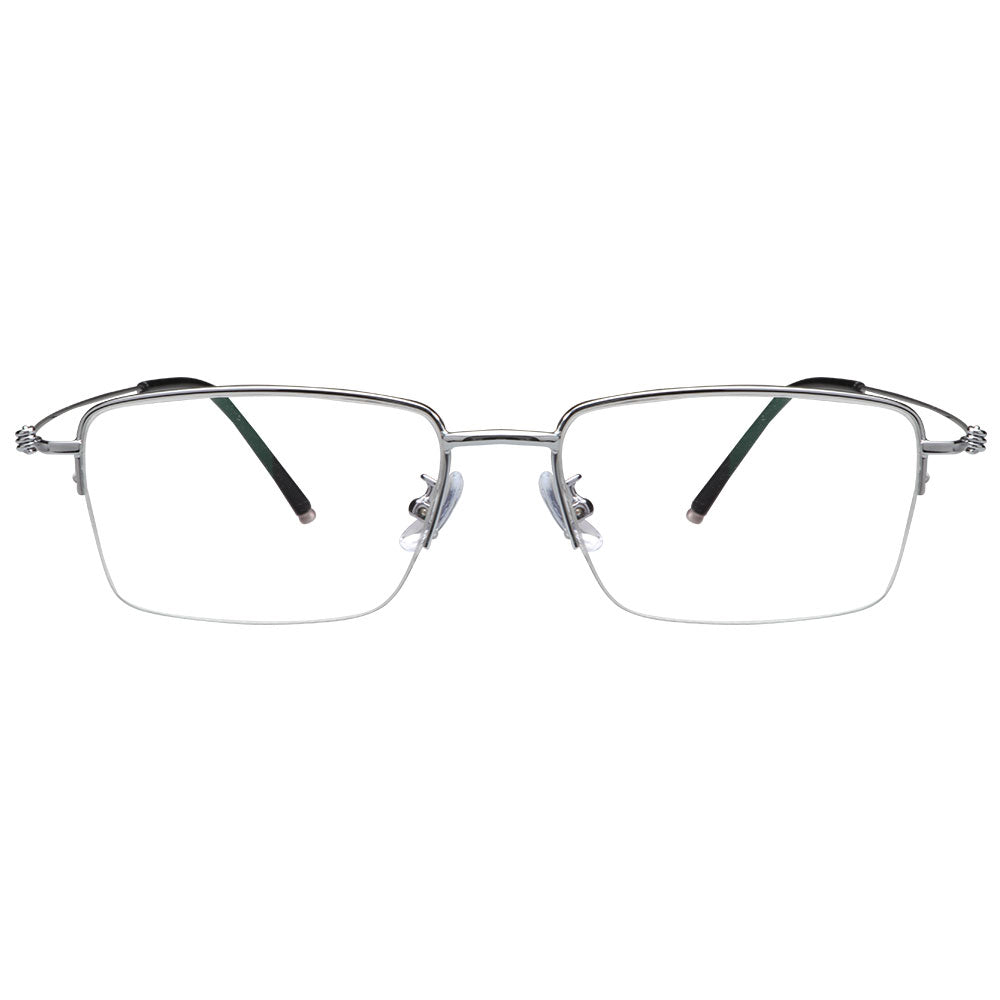 Metal Rectangle Eyeglasses 