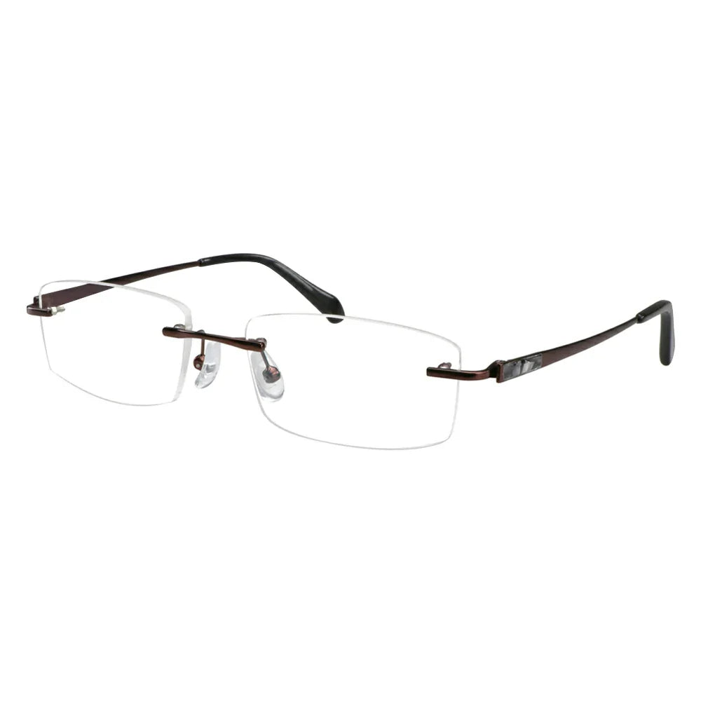 Metal Rectangle Eyeglasses