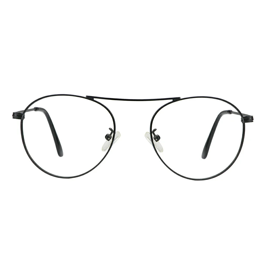 Metal Oval Eyeglasses