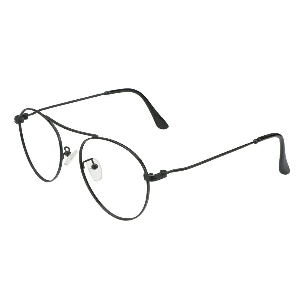 Metal Oval Eyeglasses