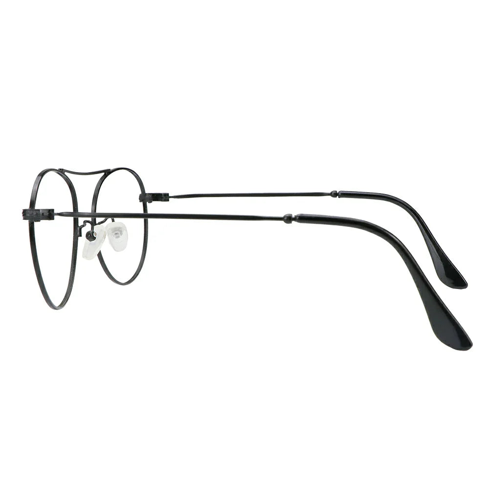 Metal Oval Eyeglasses