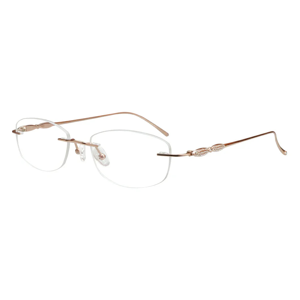 Metal Geometric Eyeglasses