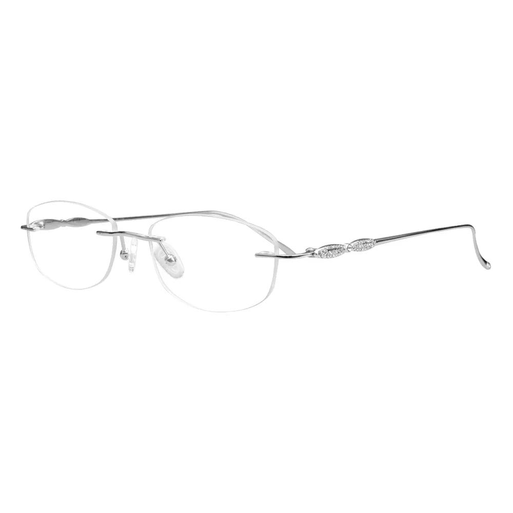Metal Geometric Eyeglasses