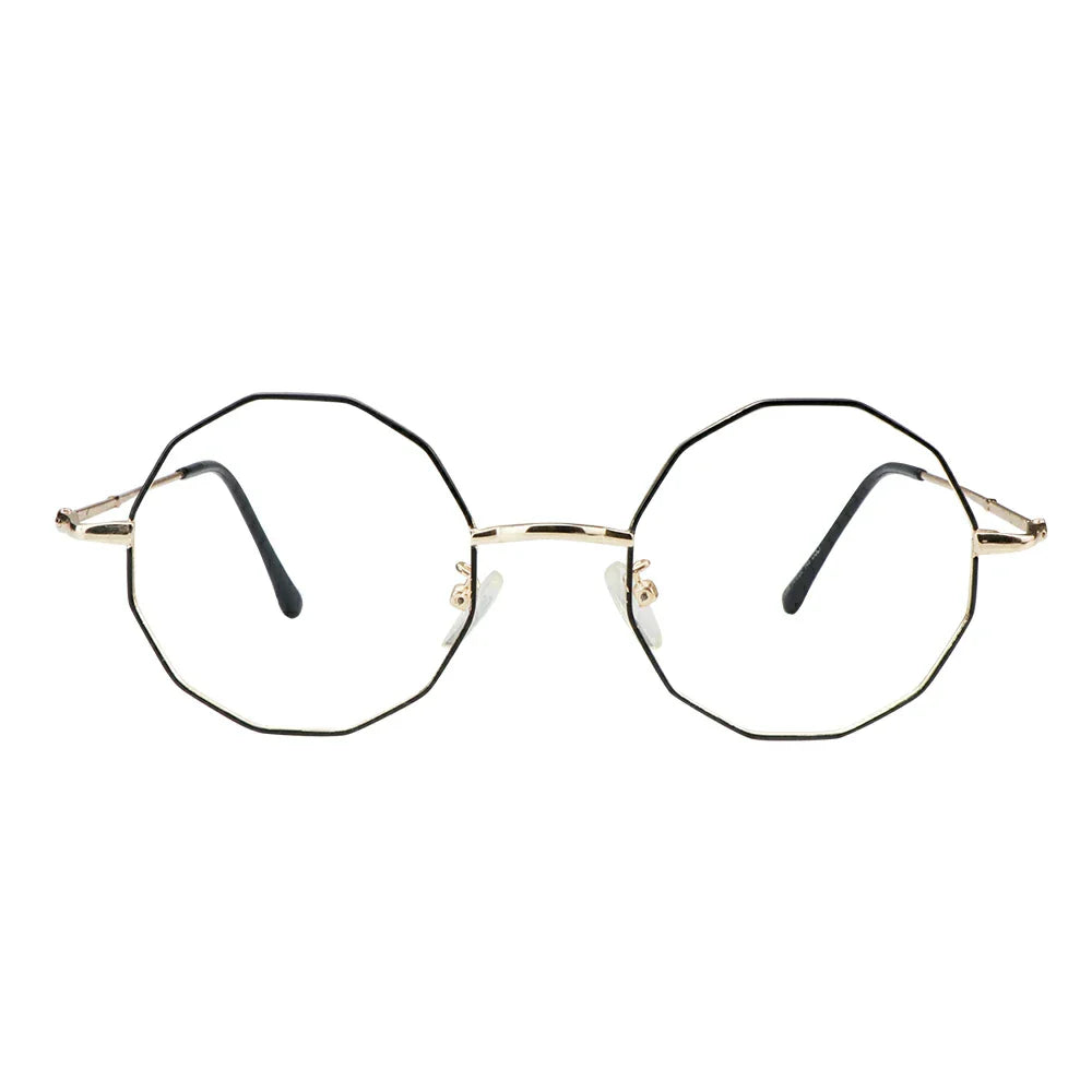 Metal Oval Eyeglasses
