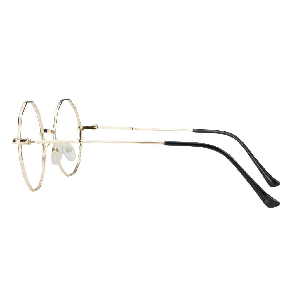 Metal Oval Eyeglasses