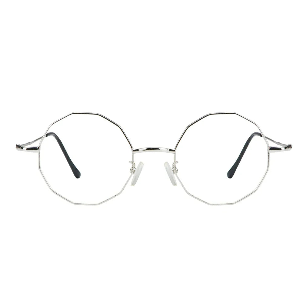 Metal Oval Eyeglasses
