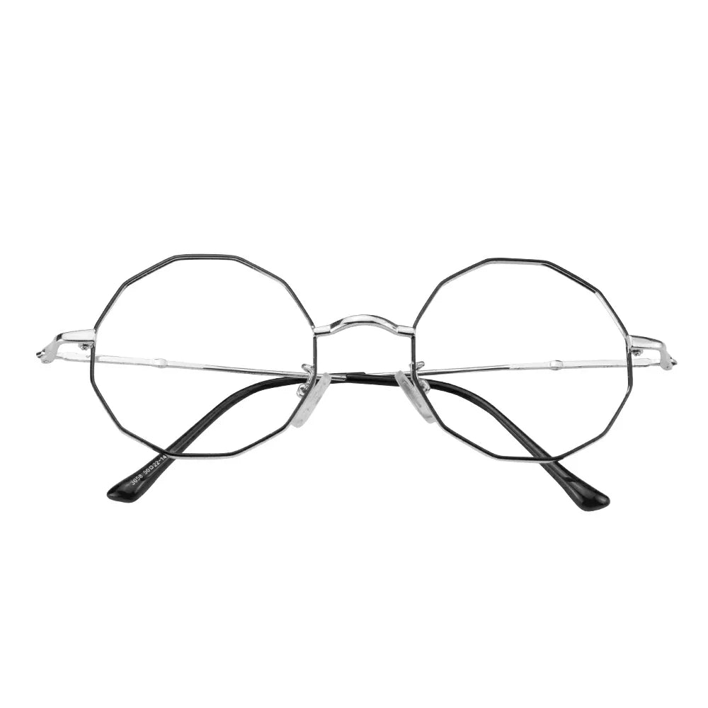 Metal Oval Eyeglasses