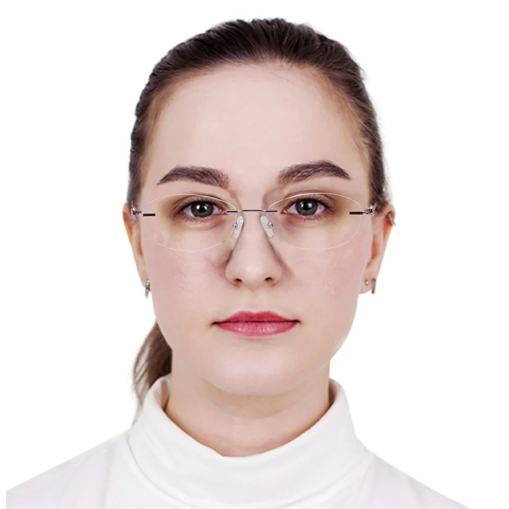  Metal Round Eyeglasses 