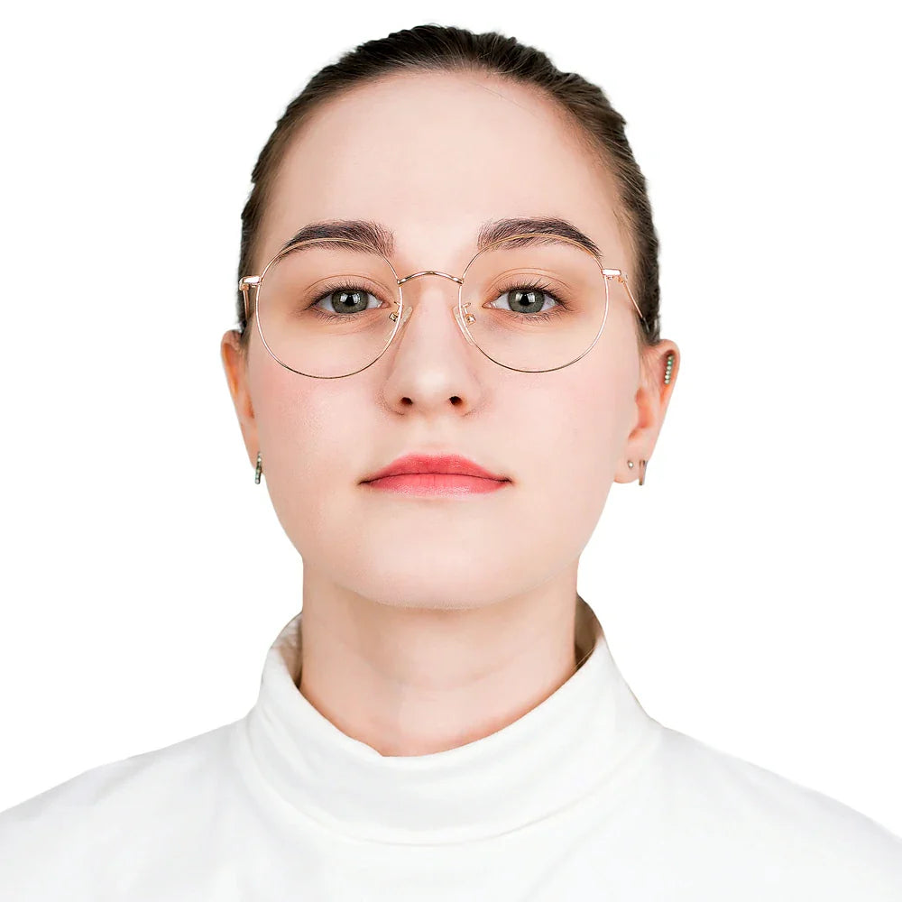Metal Round Eyeglasses