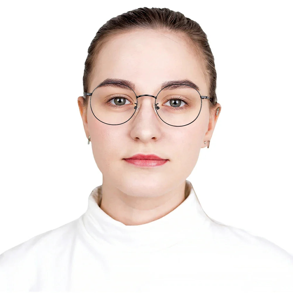  Metal Round Eyeglasses