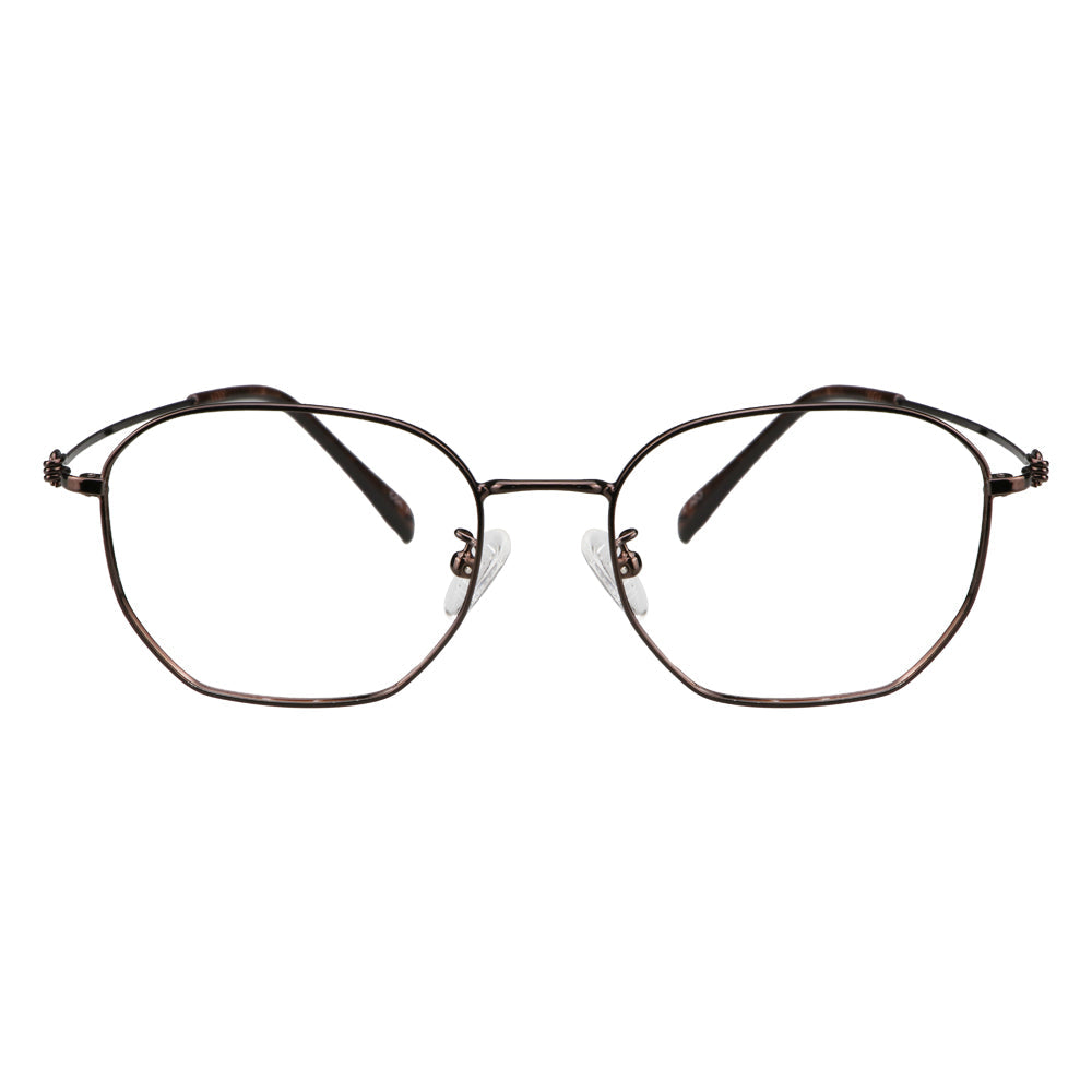 Garfield Metal Oval Eyeglasses