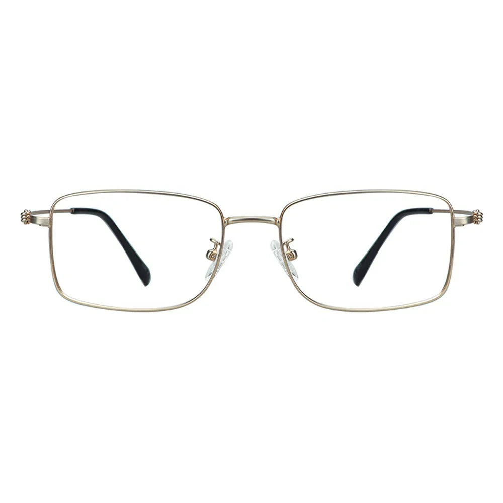 Metal Rectangle Eyeglasses