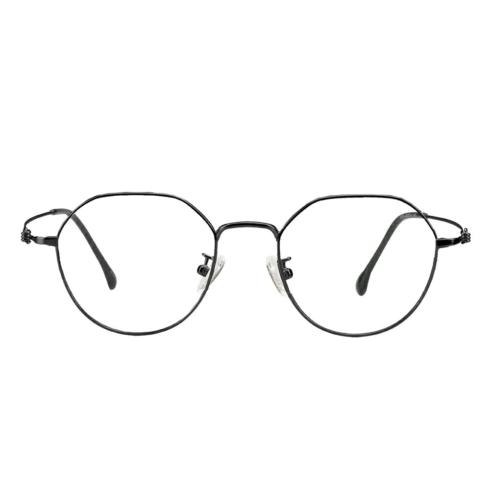  Metal Geometric Eyeglasses