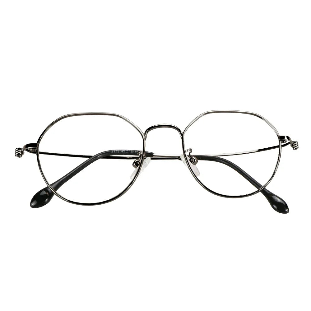  Metal Geometric Eyeglasses