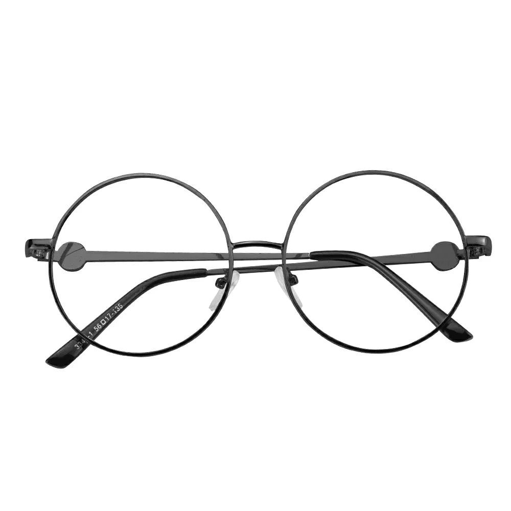 Metal Oval Eyeglasses