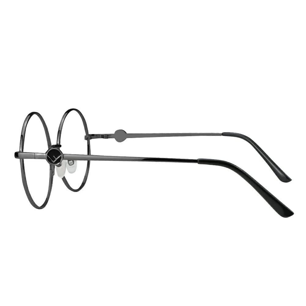 Metal Oval Eyeglasses