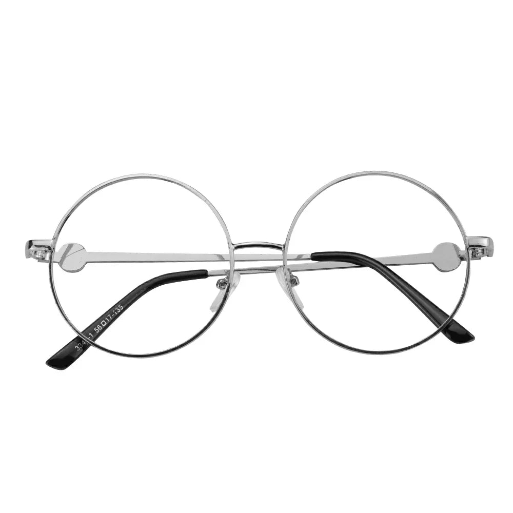 Metal Oval Eyeglasses
