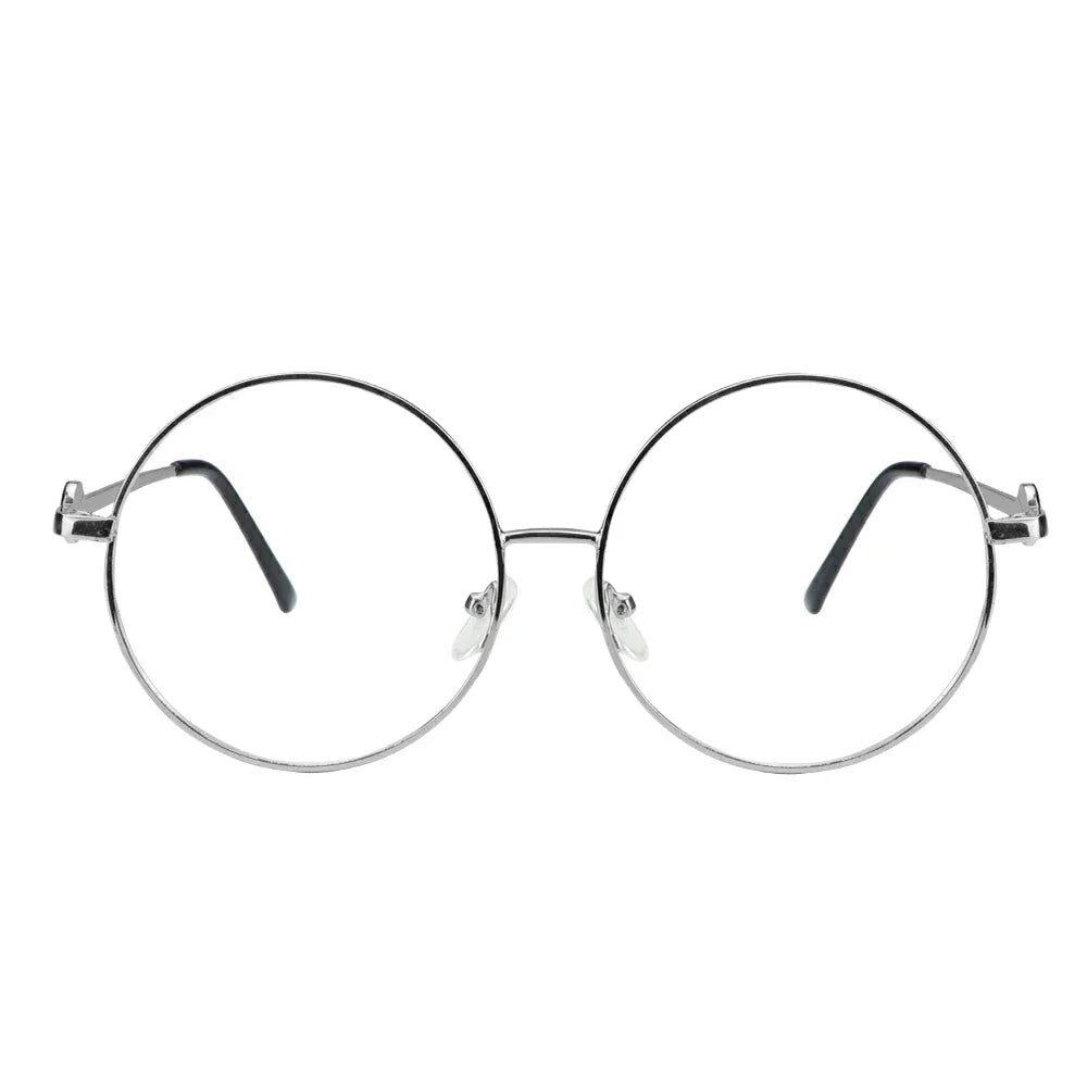 Metal Oval Eyeglasses