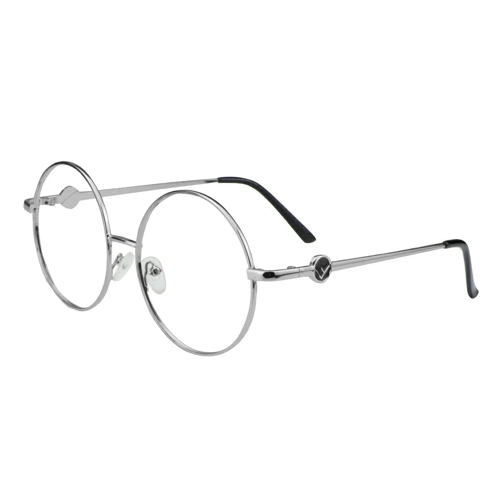 Metal Oval Eyeglasses