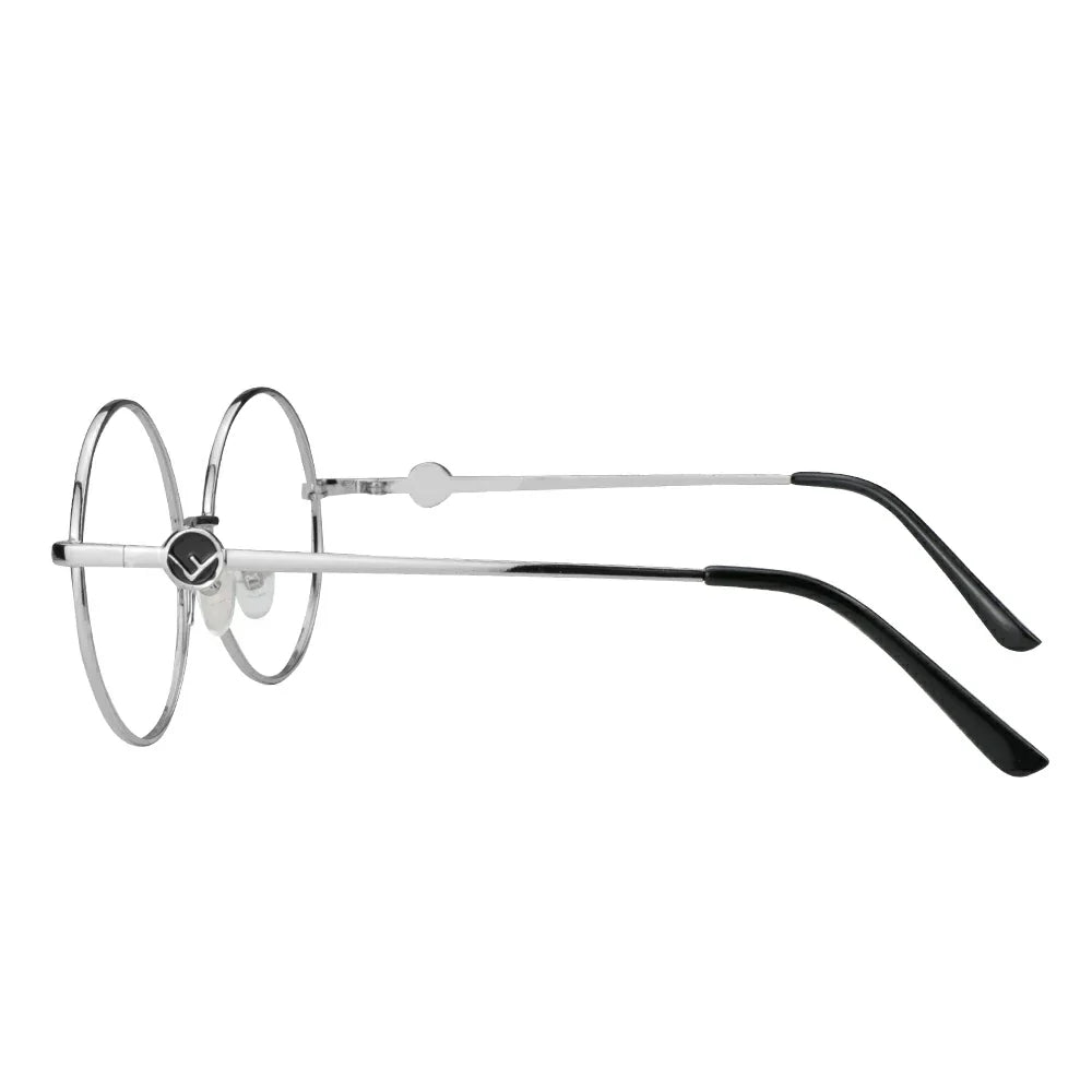 Metal Oval Eyeglasses
