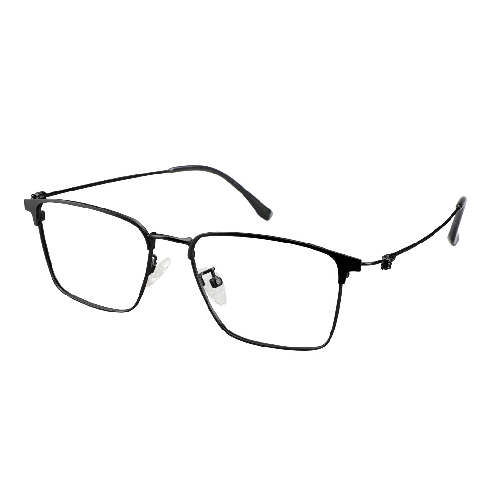 Metal Square Eyeglasses