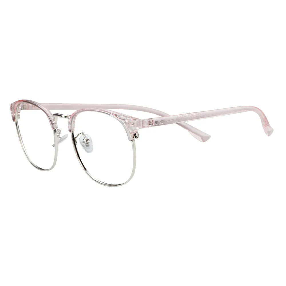 Metal Oval Eyeglasses