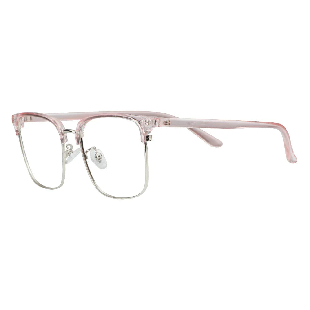 Metal Square Eyeglasses