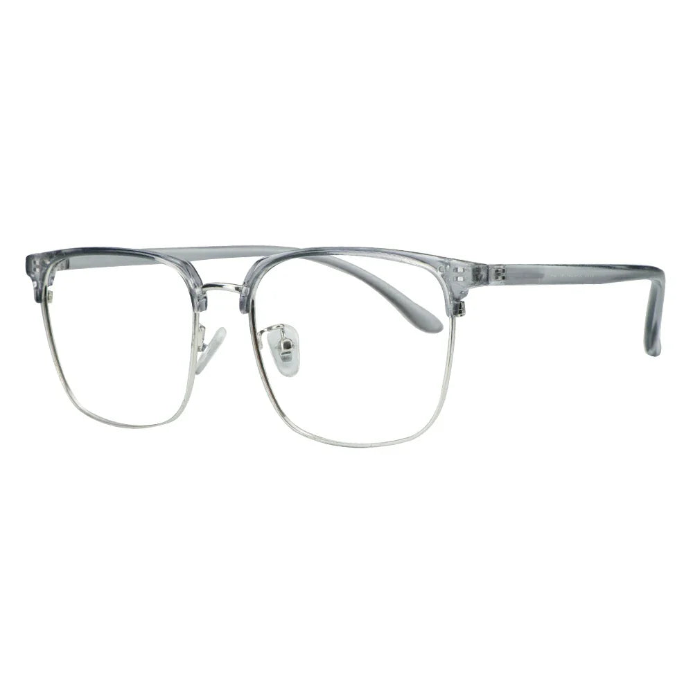 Metal Square Eyeglasses